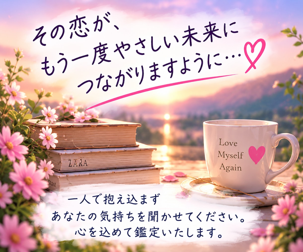 元彼・元彼女のまだ好きな気持ちにそっと寄り添います 連絡する？待ってみる？どうしたらいい気持ちを一緒に整理します イメージ6