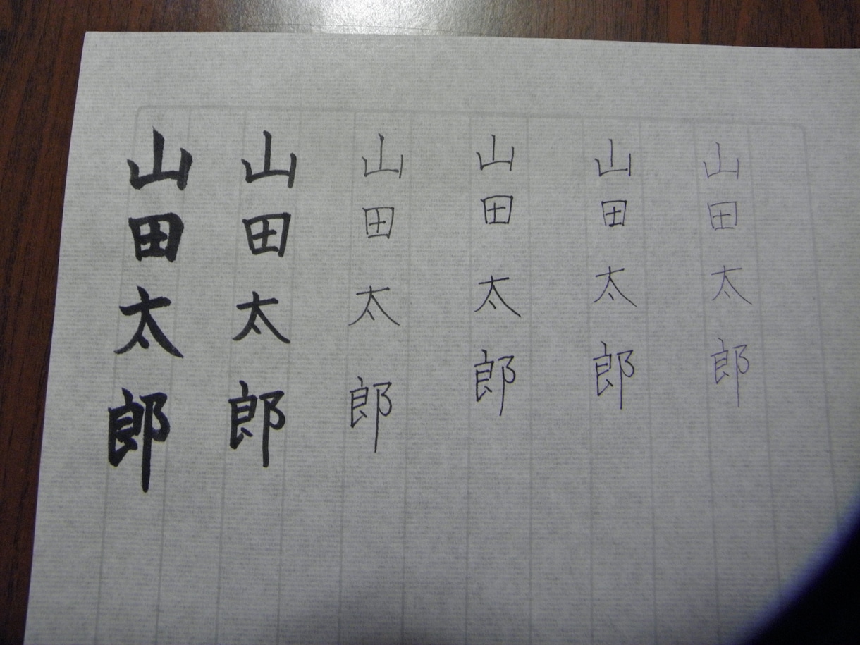 ご依頼の文章を代筆いたします お役に立てるように代筆いたします。 イメージ4