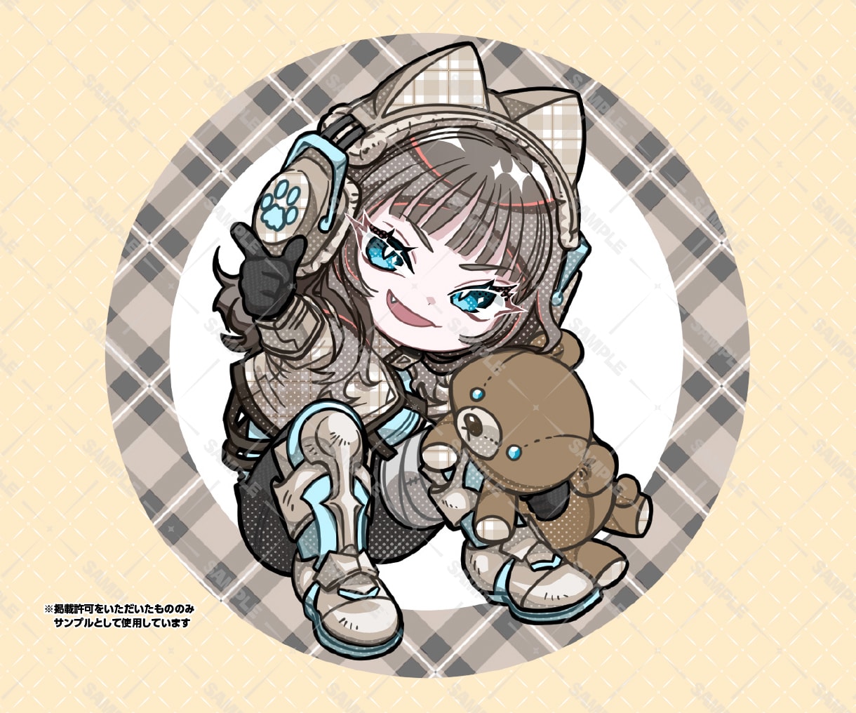 サービス停止中◇SDちびキャラお描きします イメージに寄り添ったデフォルメイラストを制作します！ イメージ6