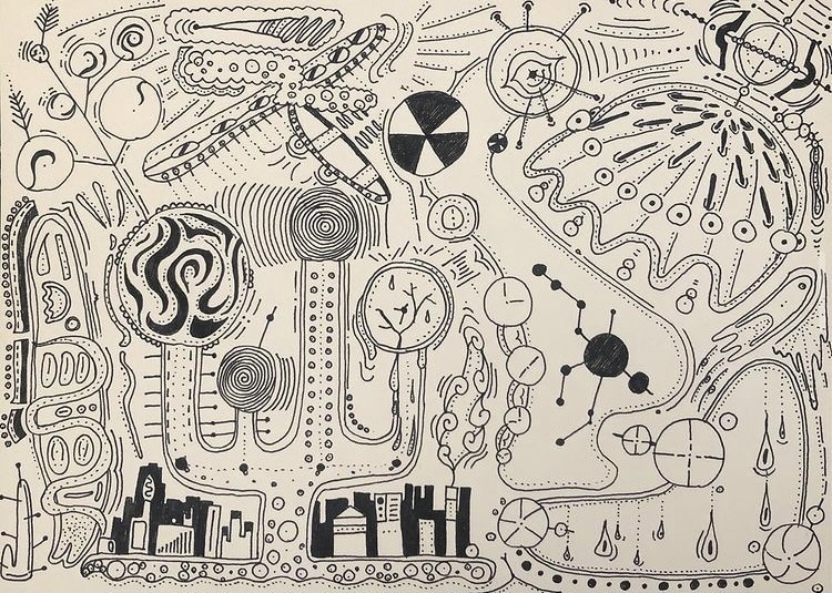 ペン、ボールペンでのアートを提供します 似顔絵やオリジナルのアートなどを僕にしかない世界観で イメージ3