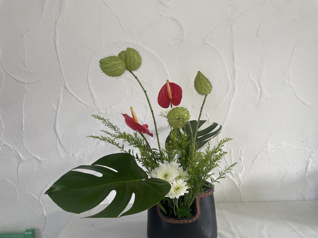 花を生ける時間をご一緒します 花とお話でほっとする、やさしいいけばな体験を イメージ6