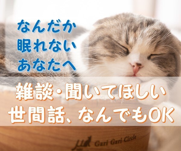 あなたが眠れない夜に、優しくお話聞きます なんだか不安を感じるあなたの心に、ホッと一息する時間＾＾ イメージ1