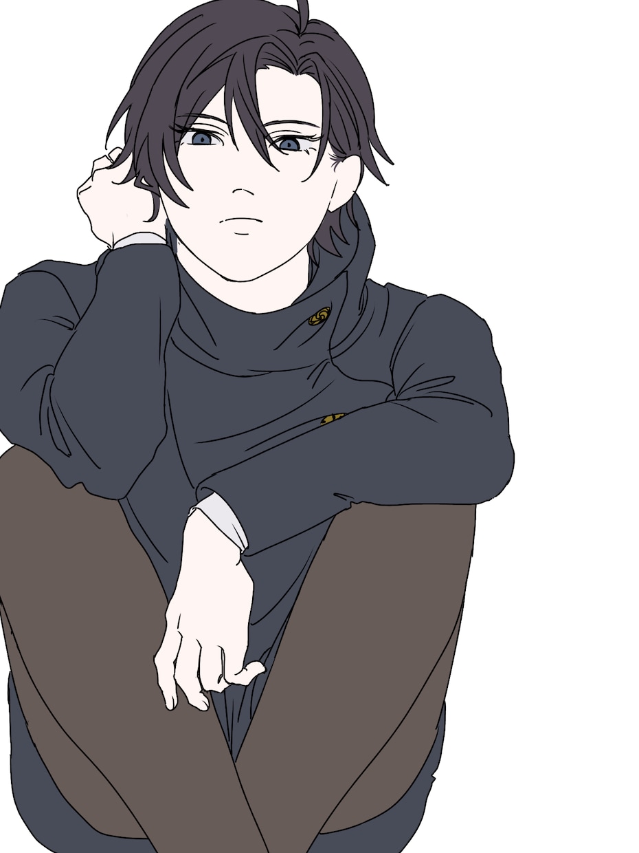 オリキャラの一枚絵を描きます 人物絵のご希望に沿ったイラストを制作いたします。 イメージ6