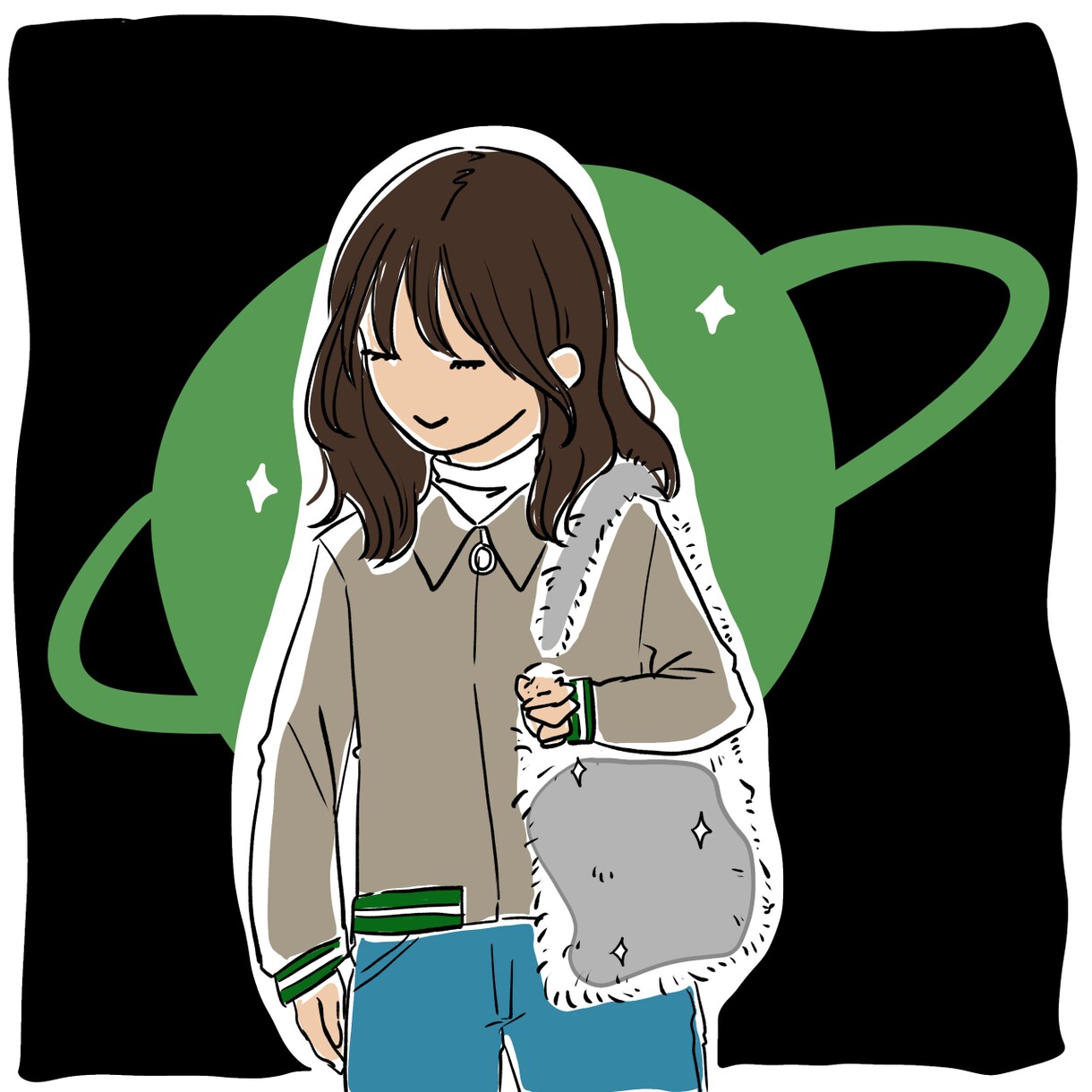 SNSアイコン用イラスト描きます シンプルでやわらかい人物画をお求めの方に イメージ2