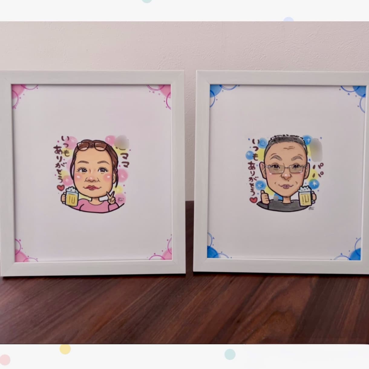 似顔絵作成　寄せ書き色紙にかわいい似顔絵書きます 卒業、退職、誕生日、結婚、送別会など、お世話になった方へ イメージ8