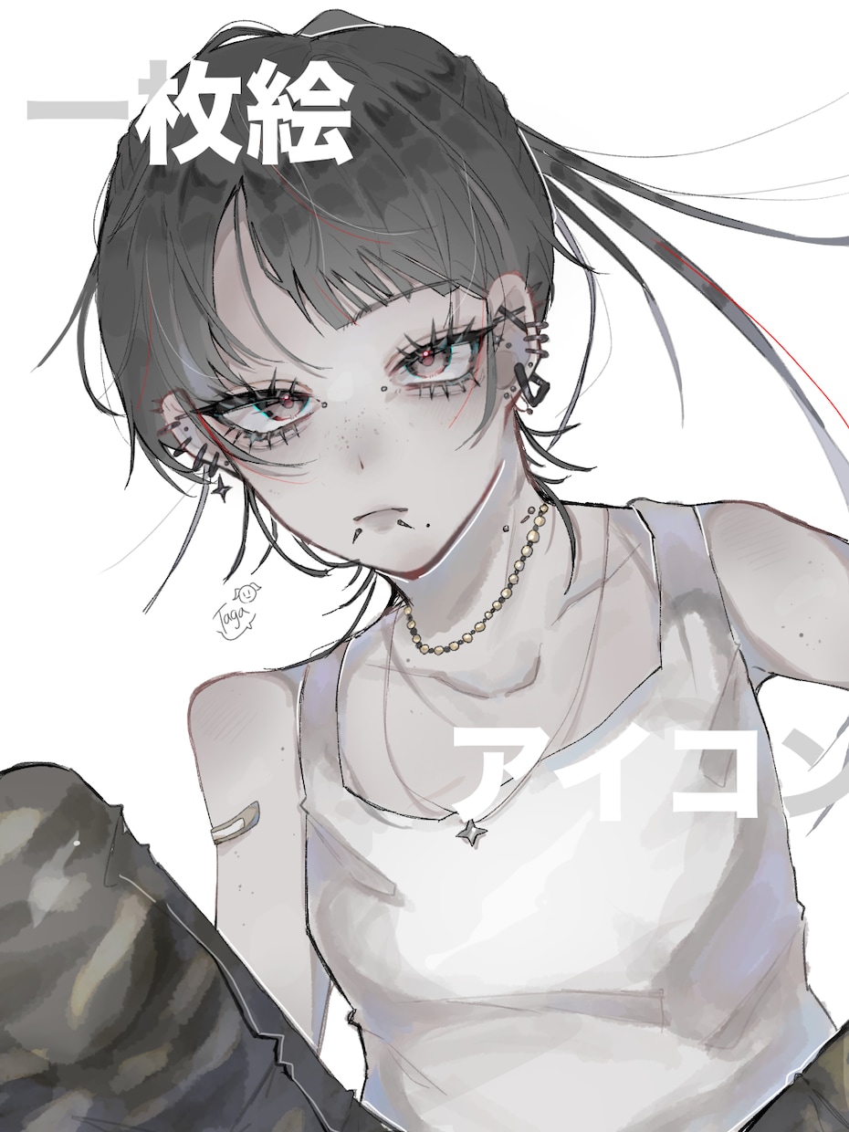 アイコンや活動に使用する一枚絵を描くことができます 細かい絵から可愛いイメージの絵まで描けます！ イメージ1
