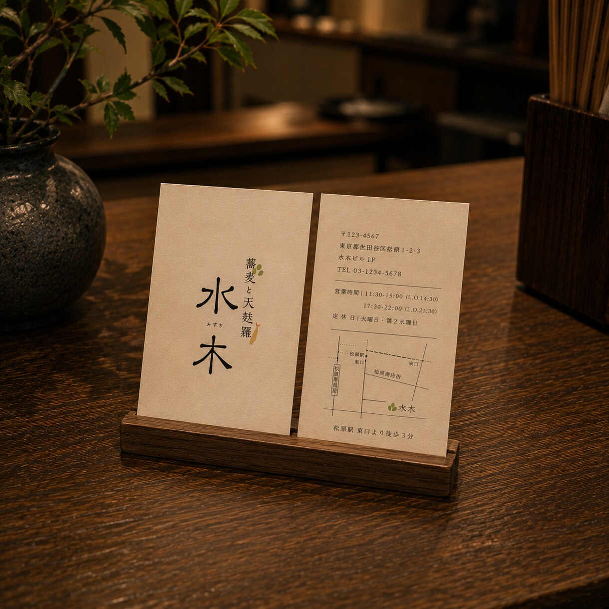 お店や個人事業主様の名刺・ショップカード制作します ヒアリングを大切に、想いを “カタチ” に イメージ6