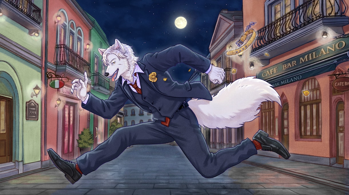 獣人・ケモノ特化/MV用一枚イラスト描きます 歌ってみたやオリジナル曲PVなど、MV用イラストを描きます。 イメージ4