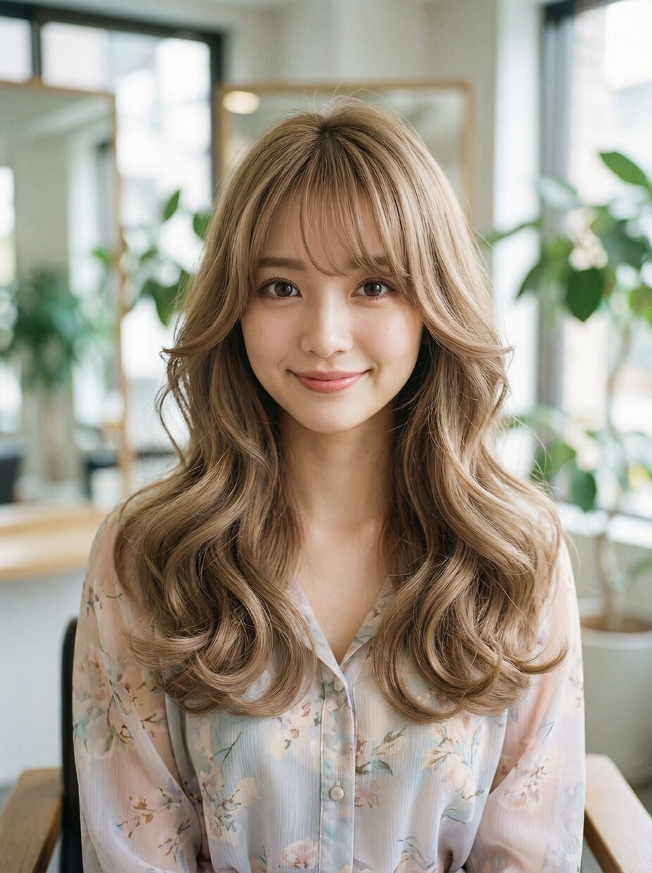 即日納品可!【美容室用ヘアスタイル写真】作成します Z世代人気の韓国風レイヤーからシニアのひし形ショートボブまで イメージ9