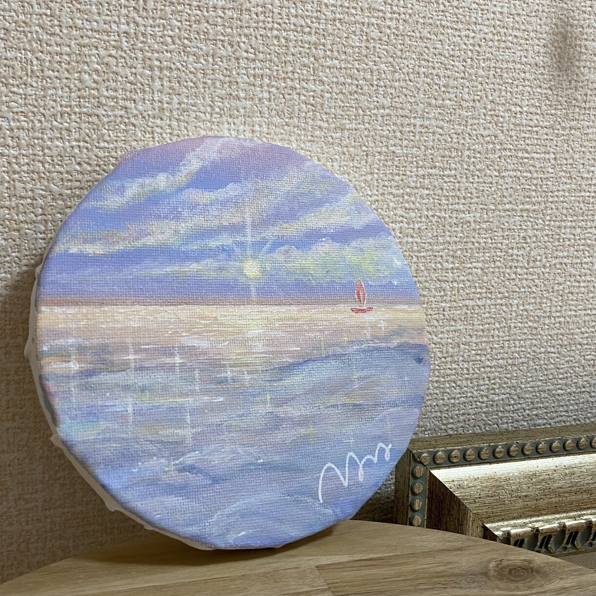 一点品のステキなアクリル絵画をお届けします 癒しの絵画をご自宅に飾りませんか イメージ7