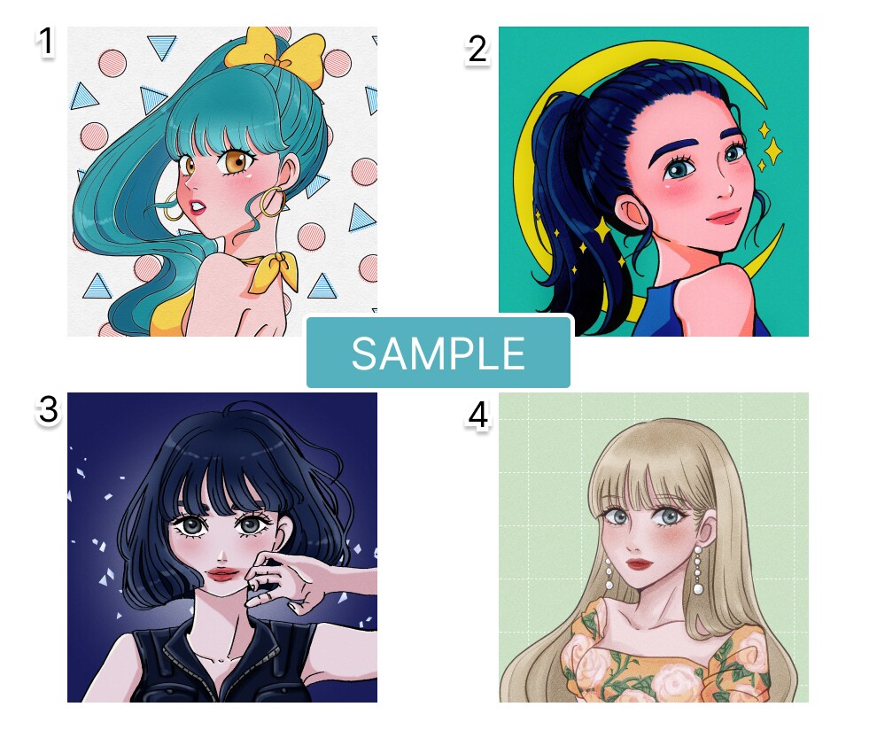 可愛くてポップなアイコンやイラストかきます 副業やSNS運用でイラストアイコンが必要な方へ イメージ2