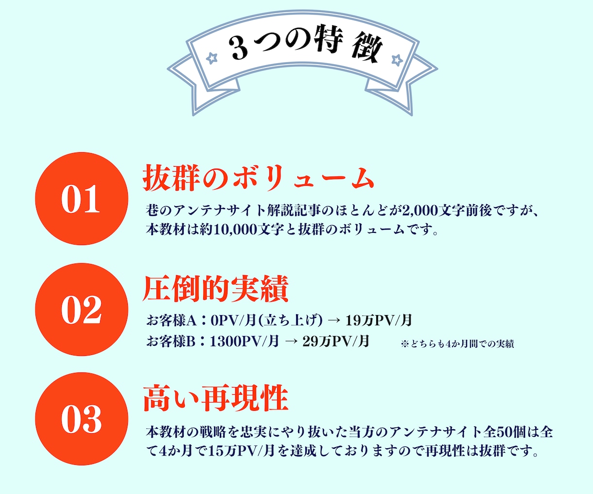 実績抜群のプロがアンテナサイトの成長戦略教えます 4カ月で15万PV/月アンテナサイトを作る方法 イメージ3