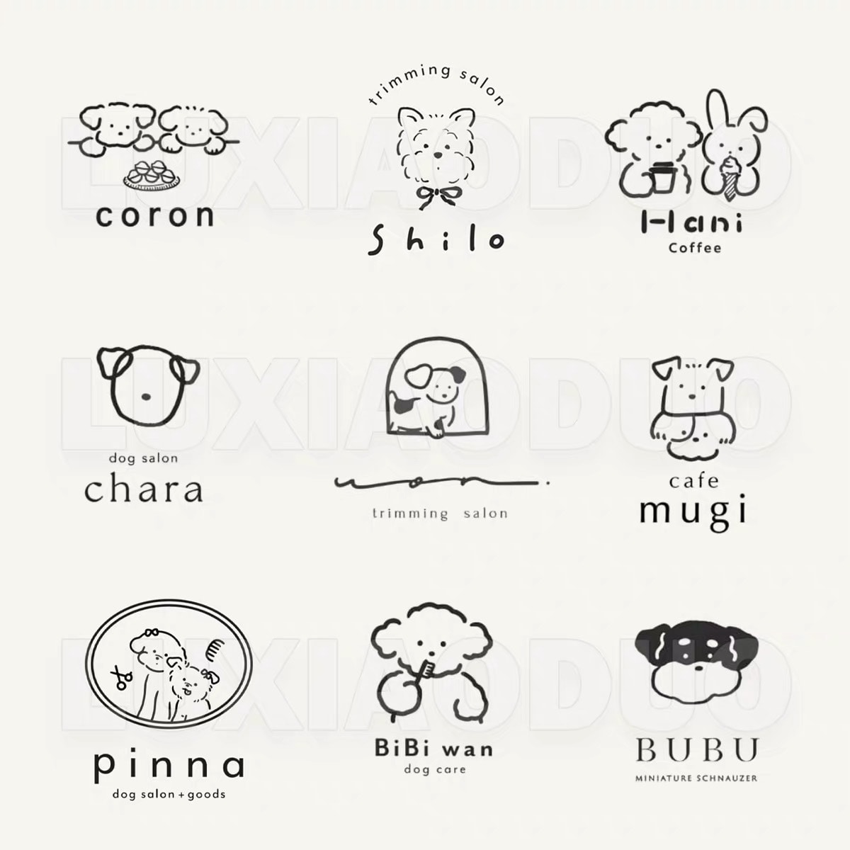 手描きイラストで可愛いロゴを制作します お店やブランドの世界観を、ほっこり手描きイラストで形にします イメージ5