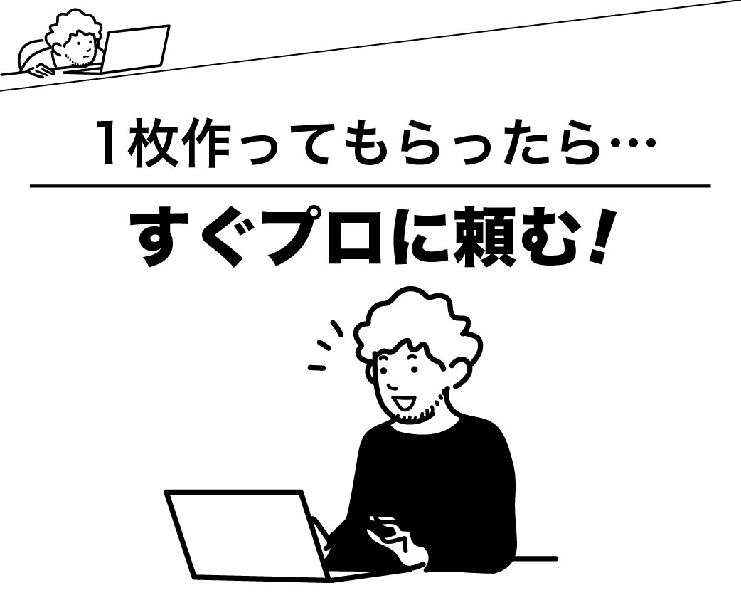 AIで作ったチラシ仕上げます ChatGPT等でAI生成したチラシをプロが直します イメージ4