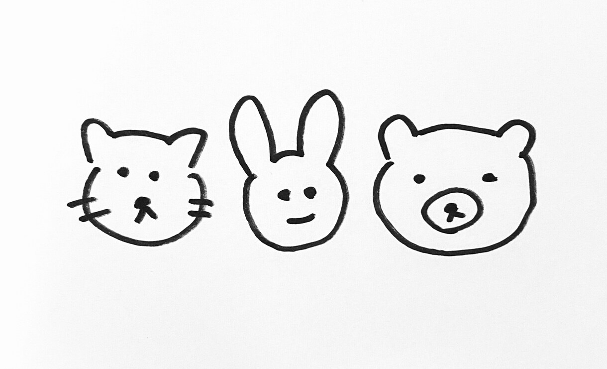 秒速で動物描きます こんな雑なイラスト求めてた!!! イメージ1