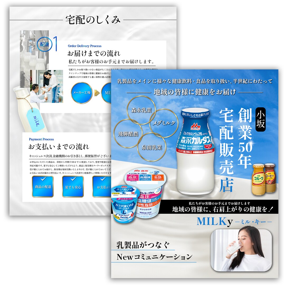 訴求力のあるチラシ・フライヤーデザイン制作します 伝えたい魅力を、わかりやすく・印象的にデザインします。 イメージ6