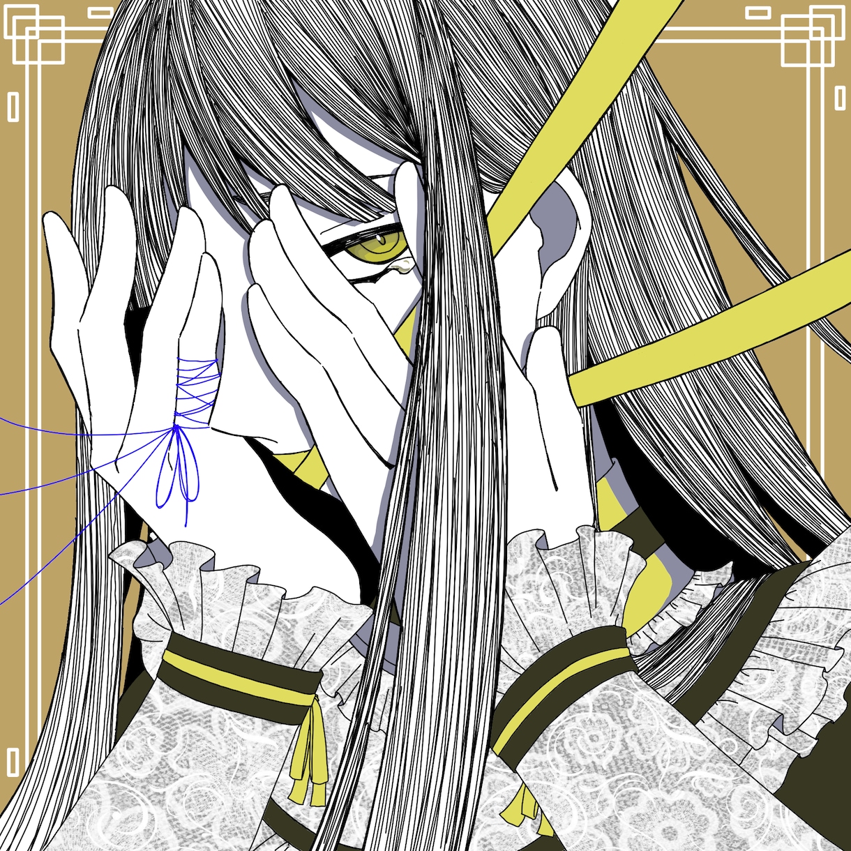 かっこいい線画系完全オーダーイラスト描きます SNS用アイコン、1枚絵対応可能！ イメージ1