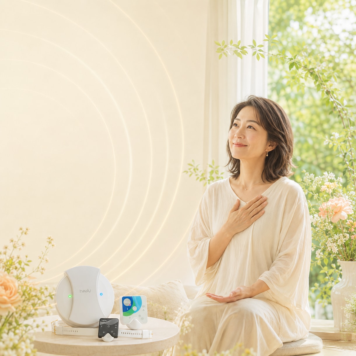 波動調整器ヒーリーで７種類の分析と調整をかけます 今の自分を分析してwell-beingを目指してみませんか。 イメージ2