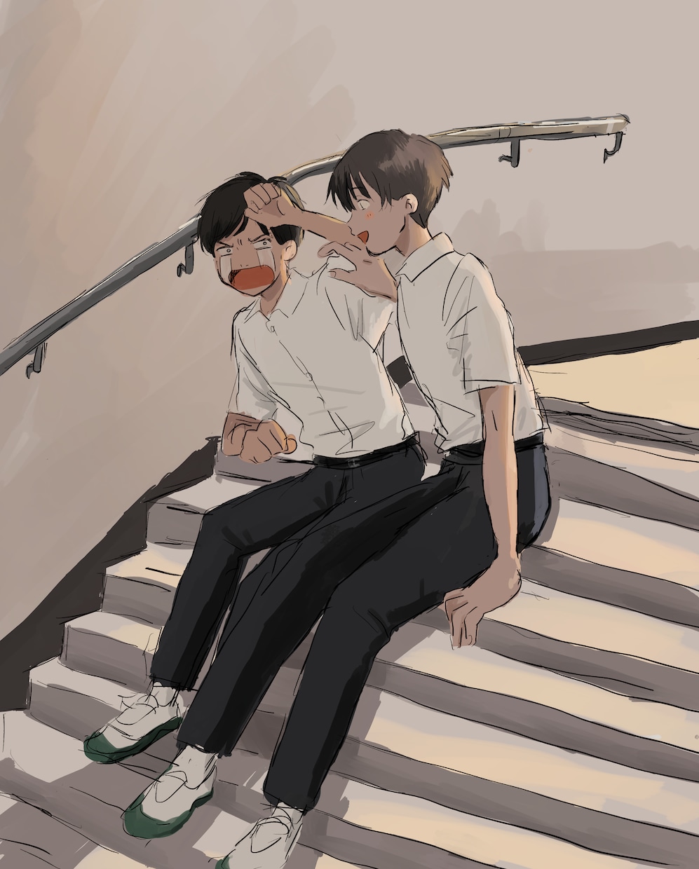 歌ってみた、一枚絵など描きます あたたかなイラストで一枚絵を作成します。 イメージ5