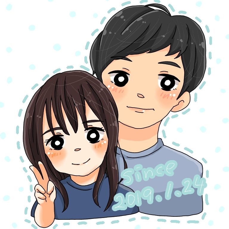 似顔絵イラスト描きます いただいたお写真を元に可愛くイラスト化！ イメージ10