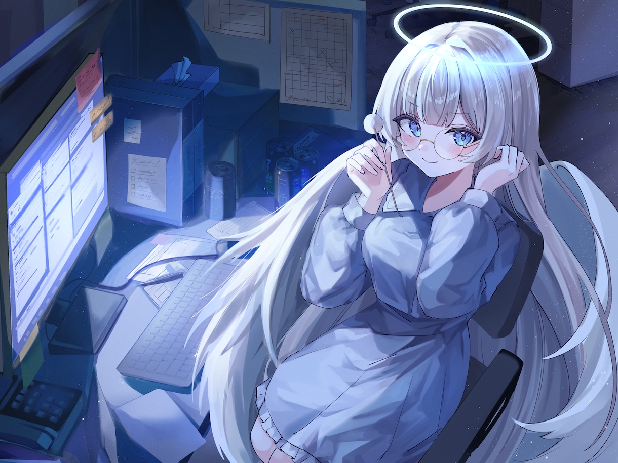 企業実績有◆キラキラ可愛いイラスト描きます 綺麗な色使いで可愛いデザインをお届けします！ イメージ9