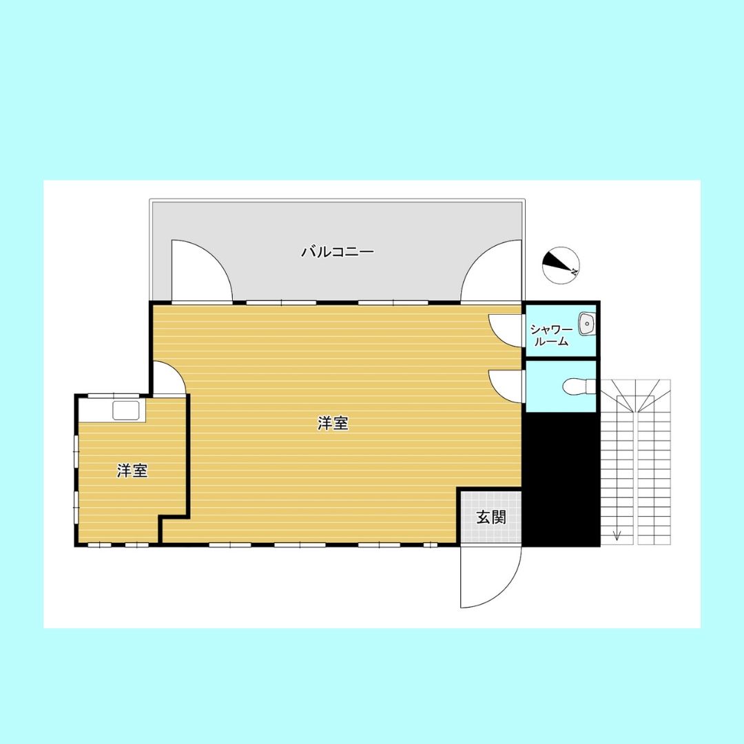 1部屋＠3000円／間取り図作成します 手書きの情報でも可！売買・賃貸・民泊の方にオススメです。 イメージ3