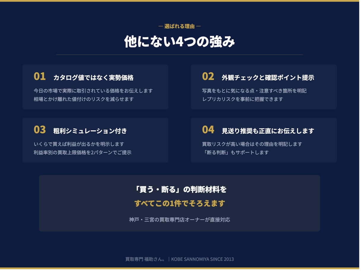 切手・古銭の買取判断を専門家がサポートします カタログ値ではなく実勢価格を専門店が直接お伝えします イメージ5