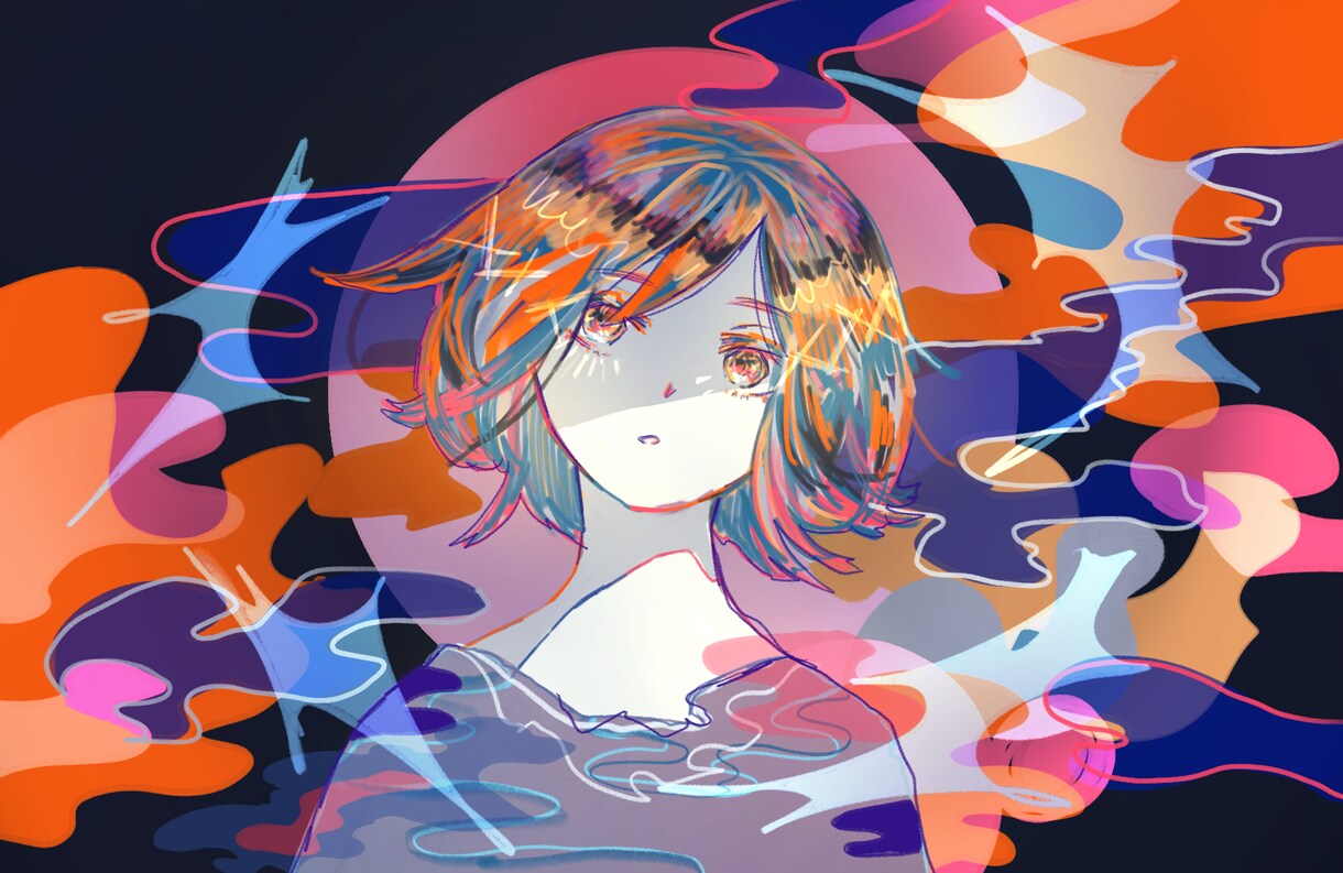 SNS用アイコン、オリジナルイラスト描きます かっこいい綺麗な女の子を描くのが得意です！！ イメージ6