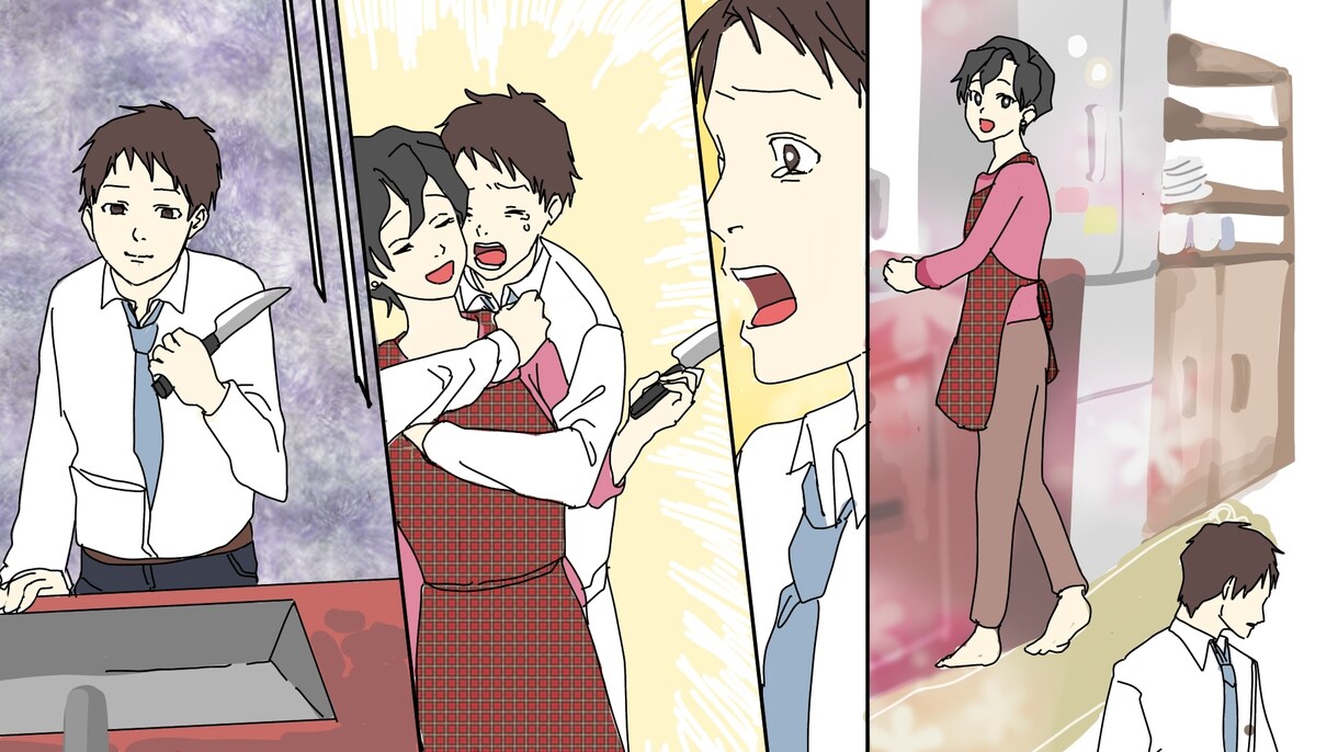 1p千円！YouTube漫画かきます 1ページ2コマ入れられます。お気軽にご相談ください イメージ3