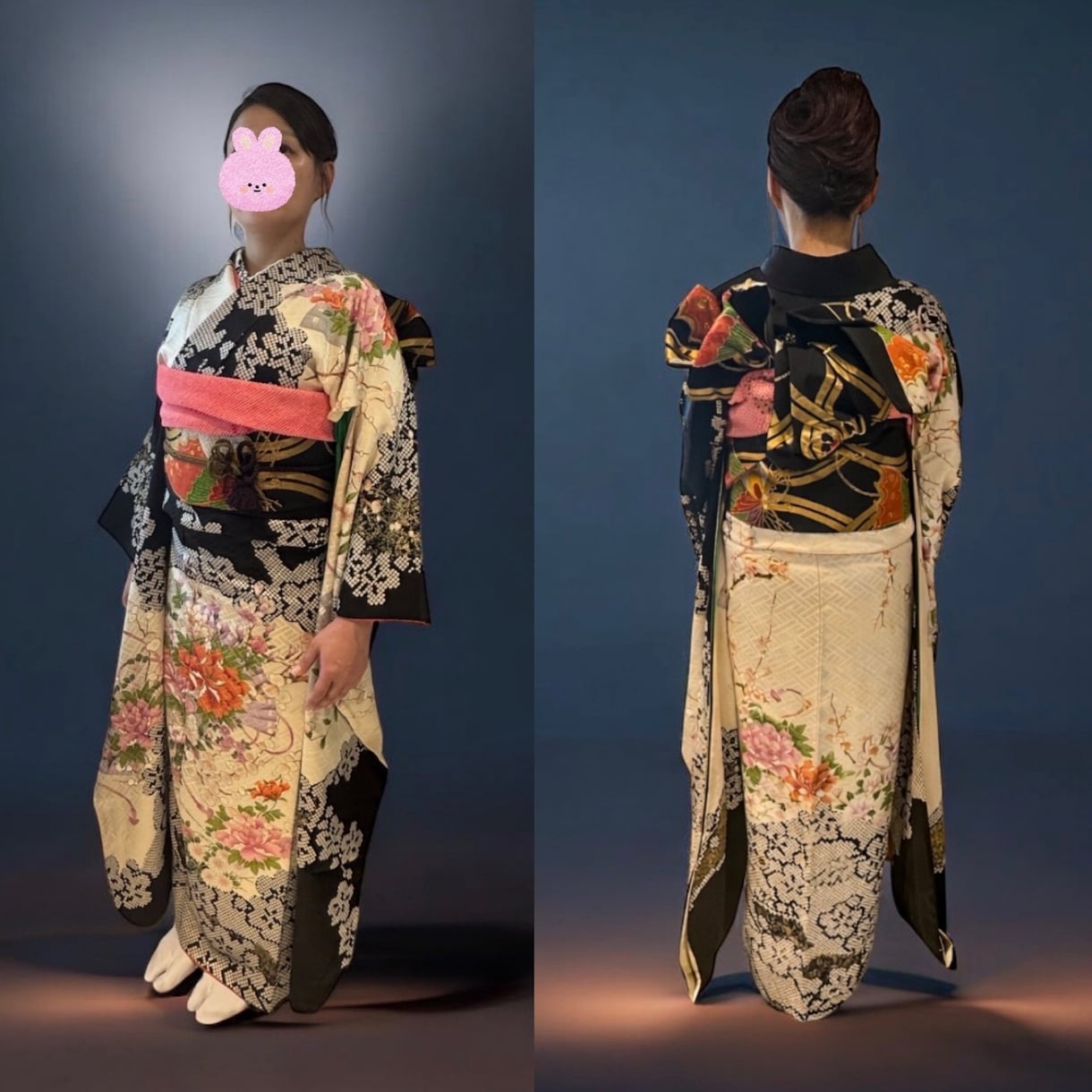 出張着付け着物のトータルコーディネートをいたします ビジュアルのプロがコーディネートからヘアアレンジのアドバイス イメージ4