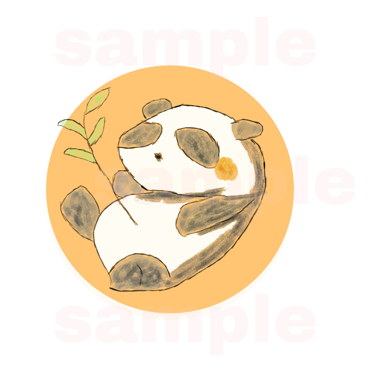 かわいい水彩画のアイコンを描きます 動画のサムネイル、グッズ等に使ってください イメージ5