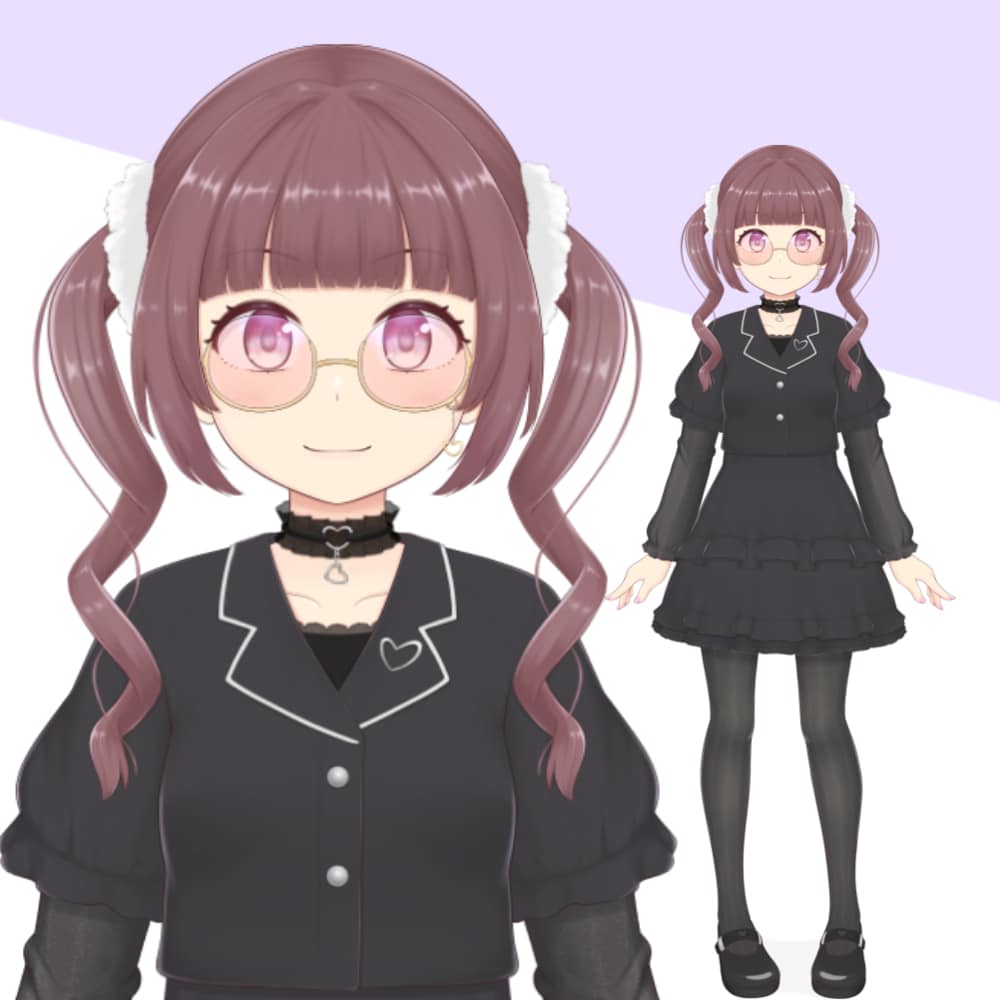 可愛い系の女の子キャラを描きます 配信用・SNSアイコン・サムネ・グッズ用途、色々自由！ イメージ4