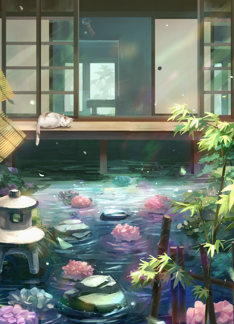 背景・風景イラスト制作承ります 空気感のあるイラスト制作します イメージ1