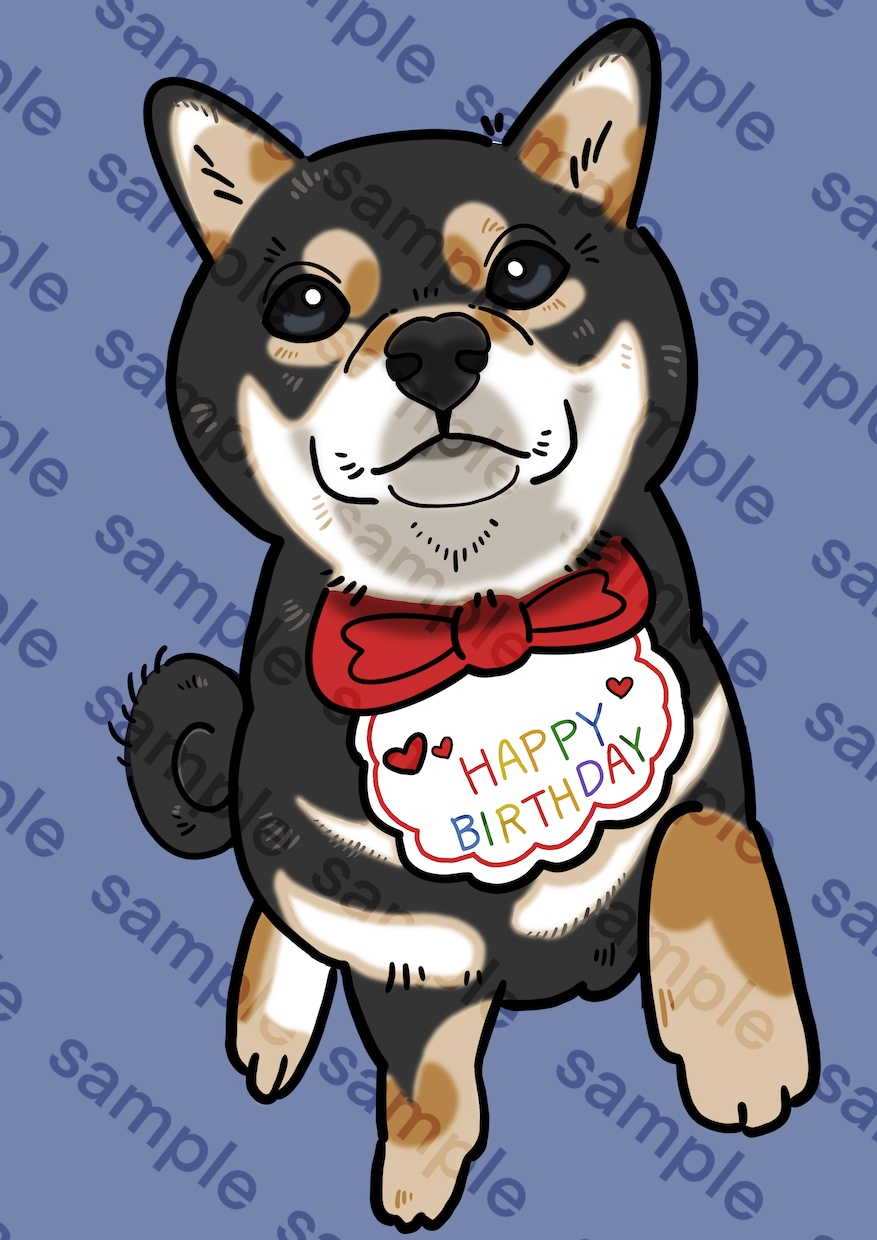 ペットのイラスト｜可愛いデフォルメ風に描きます 【最短5日納品】 SNSアイコン、自分用グッズ、贈り物 イメージ6
