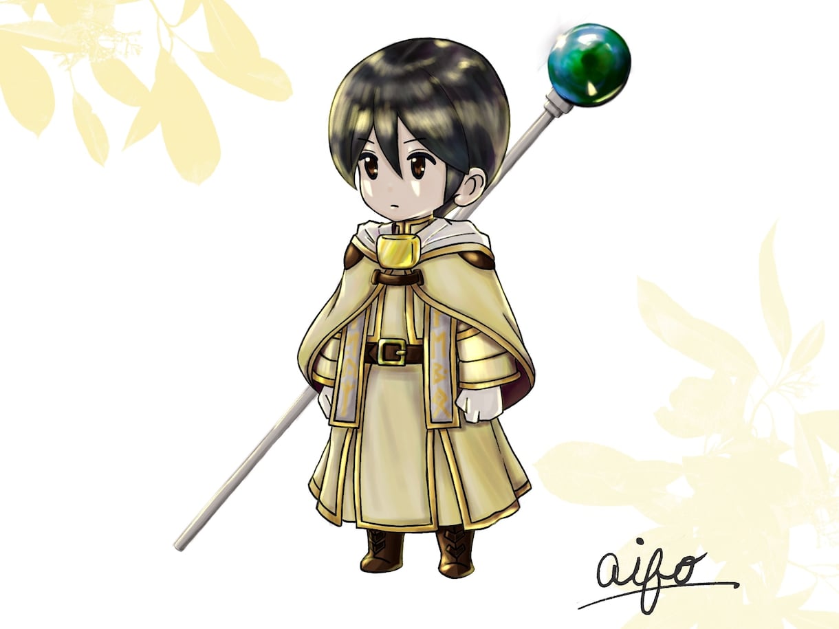 ゲーム内で使用するキャラクターのイラスト作成します ソシャゲ風のちびキャラやアイコン描きます！ イメージ3