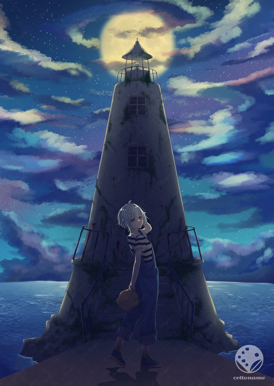 温かみのあるイラスト描きます 1枚絵やアイコン、グッズ用、MV用等、幅広く描きます！ イメージ4