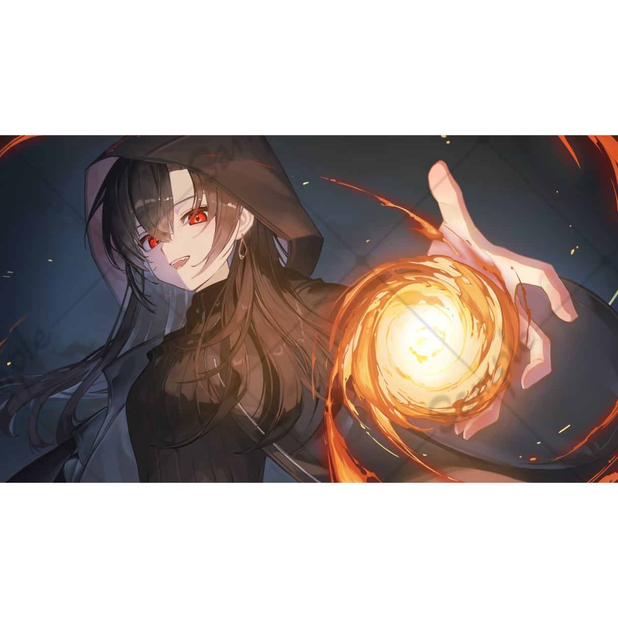 かっこいいイラスト（1枚絵）を制作します 歌みたやVTuberのイラストや本の挿絵など イメージ1