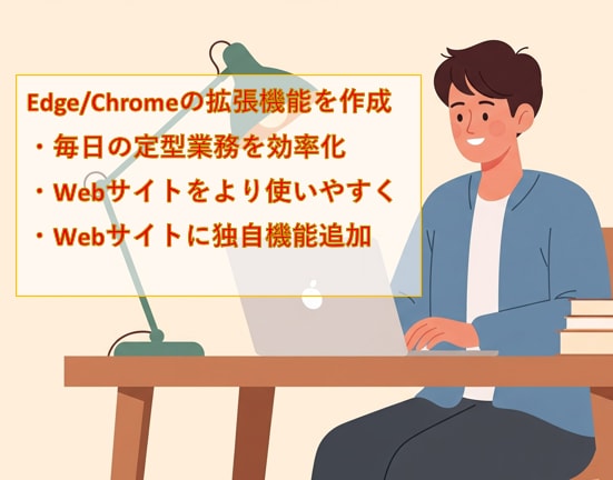あなた専用のブラウザ拡張機能つくります 痒いところに手が届く！Webサイトを理想の使い方ができる！ イメージ1