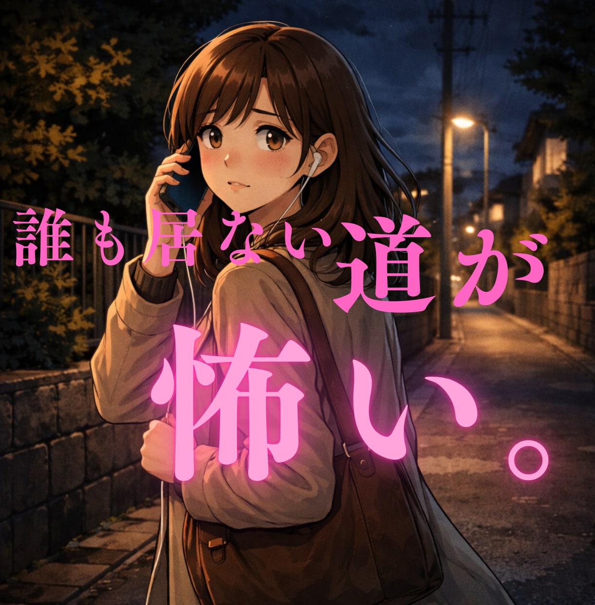 一人で帰る夜の帰り道、お話し相手になります 不安な時間を楽しい時間に変えませんか？ 無言、雑談OKです！ イメージ3