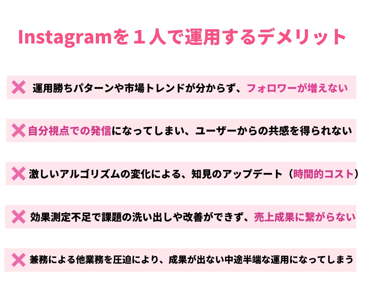 あなたのインスタグラムアカウントを添削します 法人様・個人様のコンサル/運用代行実績多数 イメージ4