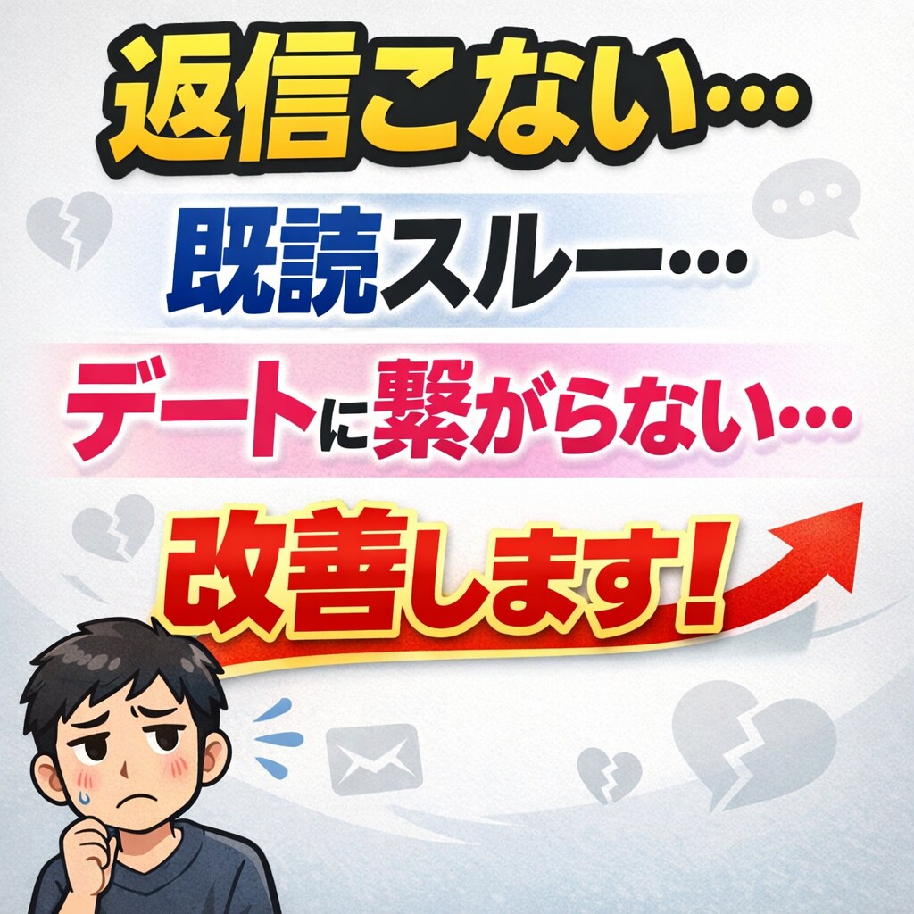 マッチングアプリのプロフィール＆メッセージ添削ます デートにつなげる文章作りをお手伝いします イメージ1