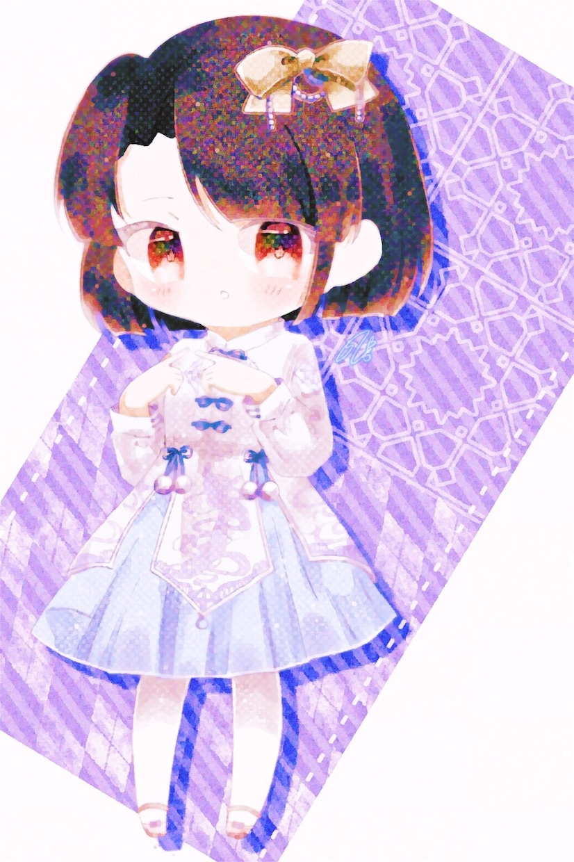 SNSアイコン等デフォルメイラストを作成いたします アイコン等、2.5頭身ほどのキャラクターをお描きします！ イメージ3