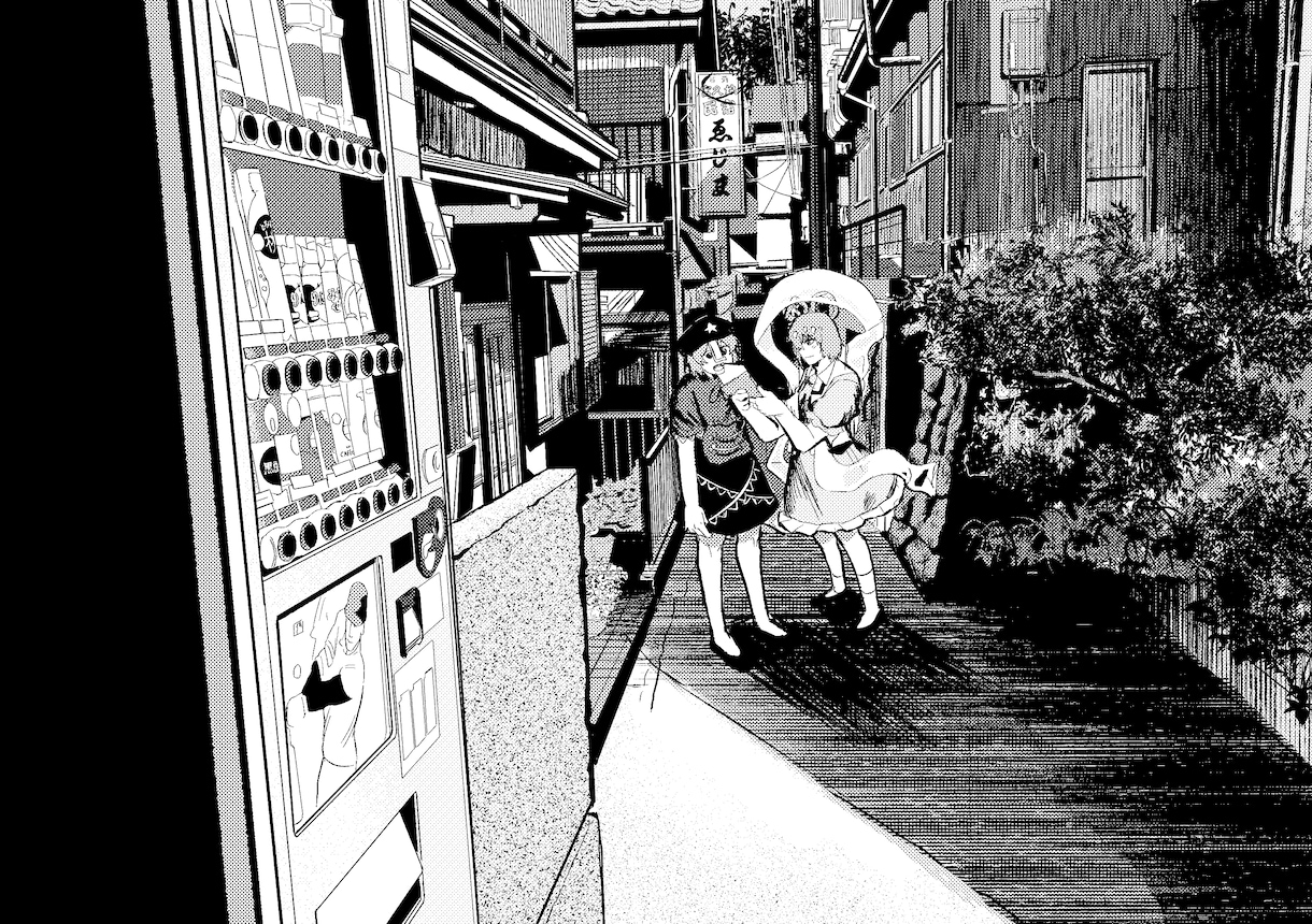 漫画アシスタントします モノクロ漫画の背景やペン入れ、仕上げなどのお手伝いをします イメージ3