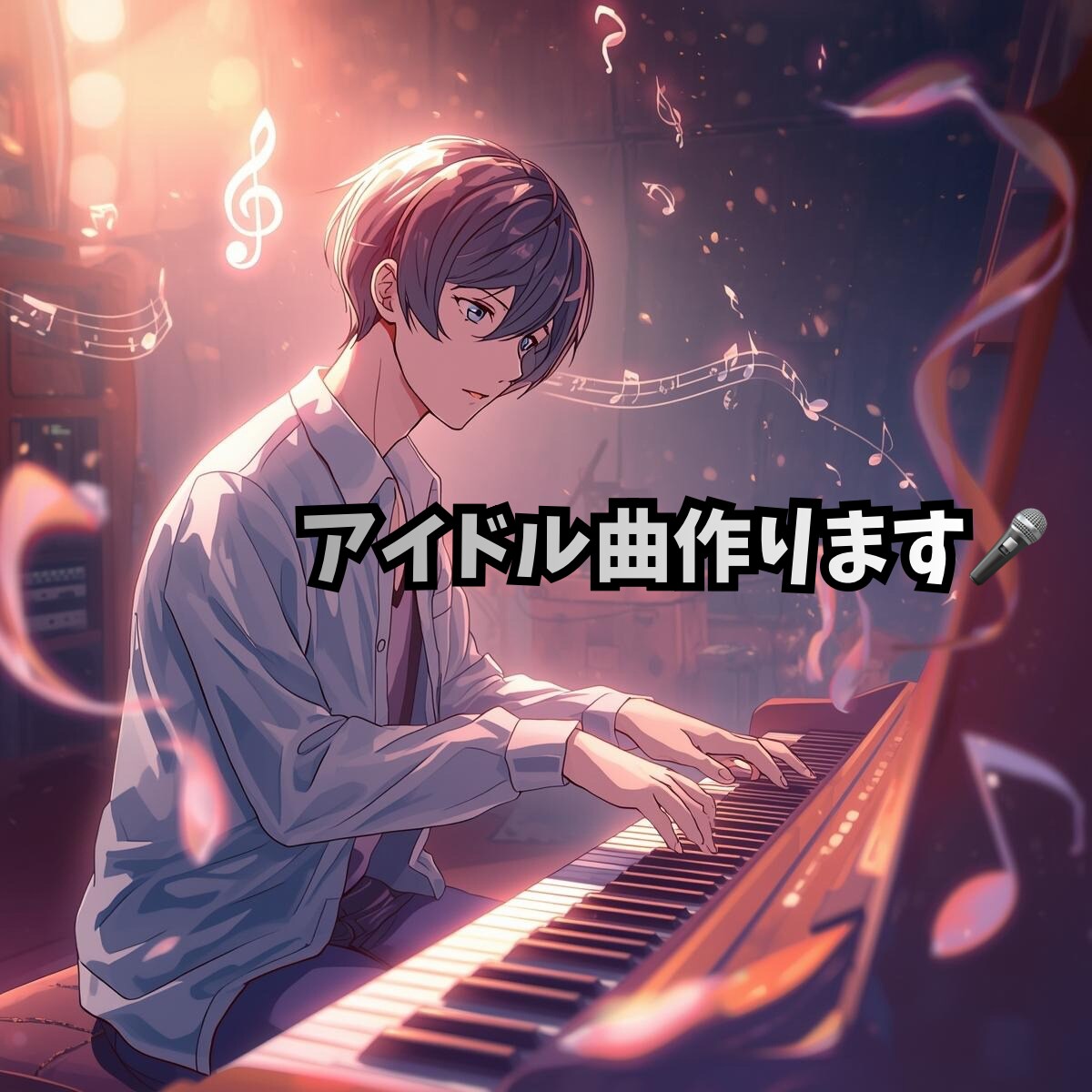 可愛くて楽しいアイドル曲を作ります アイドル曲作家があなたのオリ曲を作ります イメージ1
