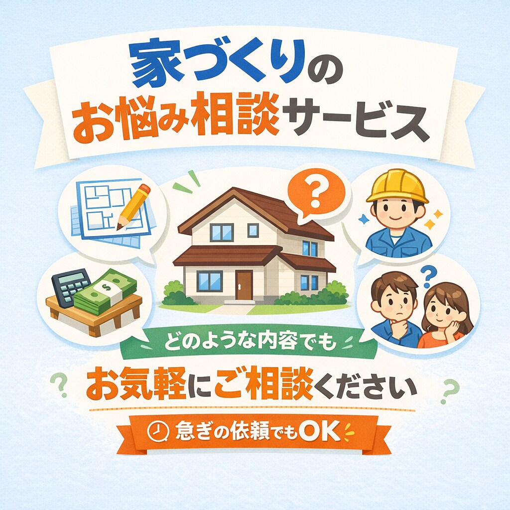 家づくり・設計の悩みを60分で整理します 図面なしOK｜判断軸を整える壁打ち相談 イメージ1