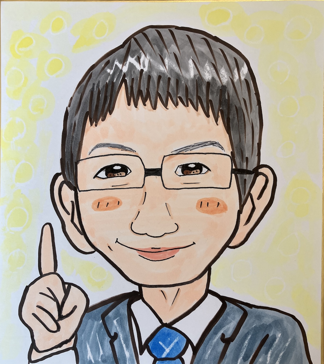 水彩絵の具で手描きのアイコン作成します 唯一無二の手描きアイコンです　ペットちゃんでも描けます イメージ3