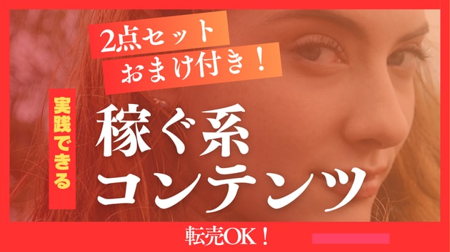 転売OK！「稼ぐ系コンテンツ」セット販売します 副業初心者に最適！在宅ワーク★ネットで稼ぐ★子育てママ イメージ1