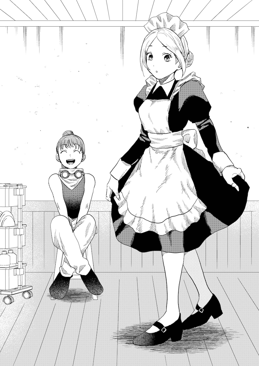 モノクロ漫画お描きします 商用、同人誌にご利用いただけます。 イメージ7
