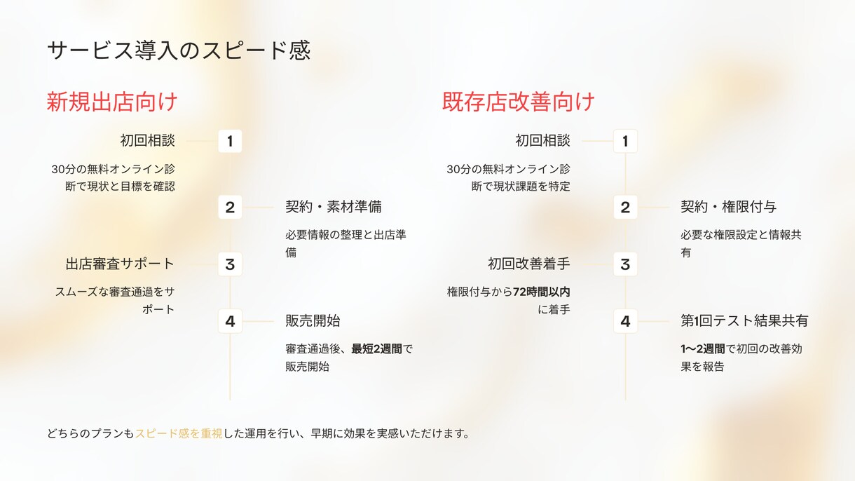 楽天プロ講師が伴走支援&運用代行まで対応します 楽天公式講師経験者が、利益重視で伴走＋運用代行を提供 イメージ9
