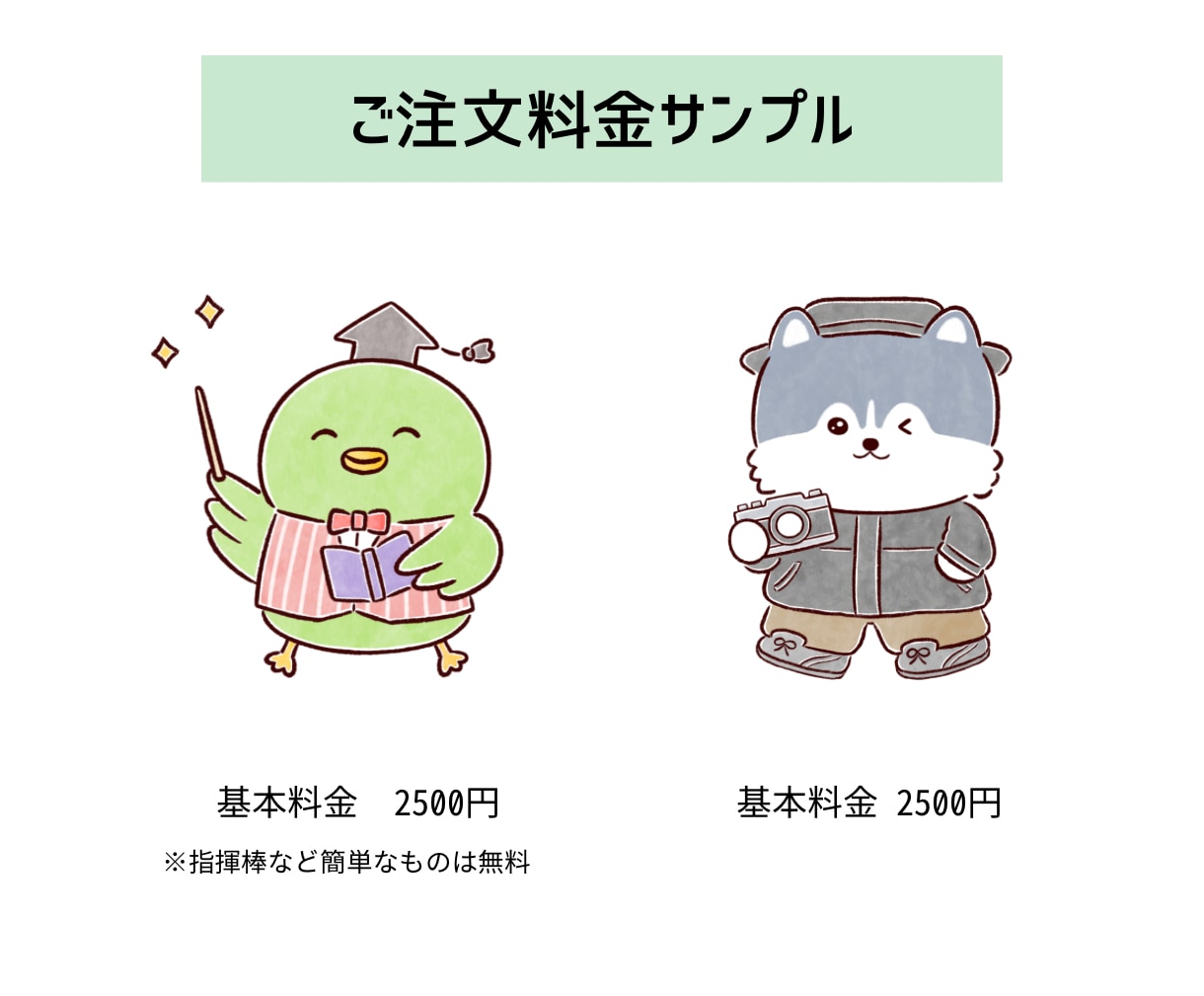 商用◎動物アイコンイラスト描きます SNSのキャラクターや、カットイラストにも♪ イメージ6